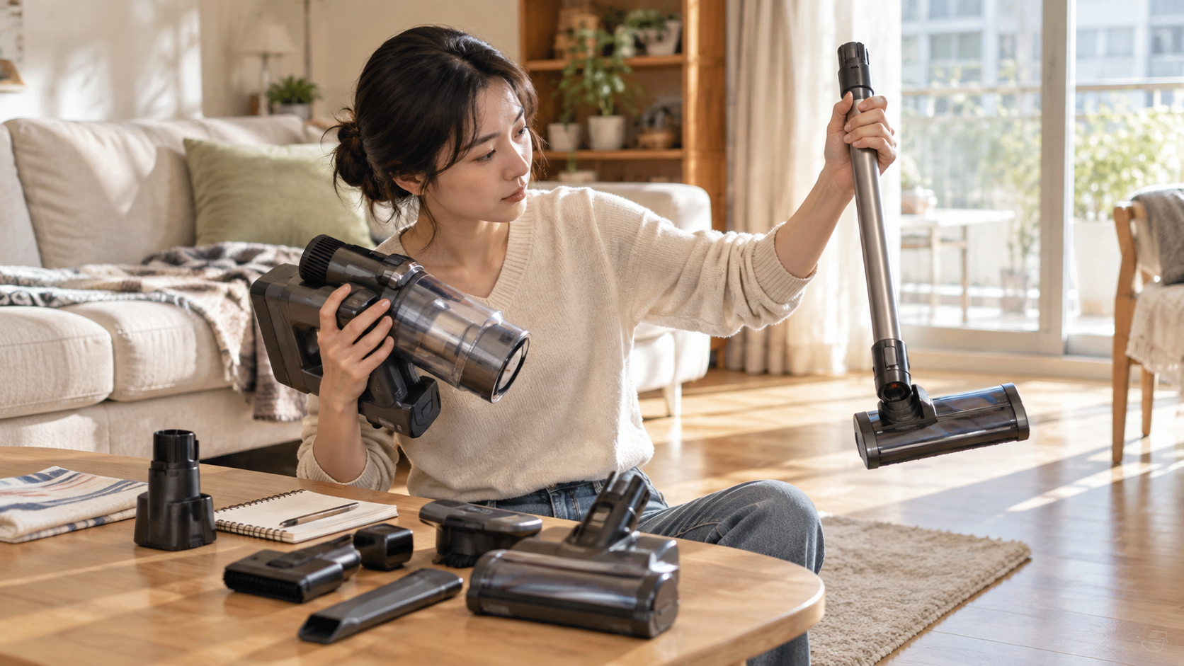 사용 시간과 무게는 숫자만 비교하면 될까요? — 설명용 생성 이미지