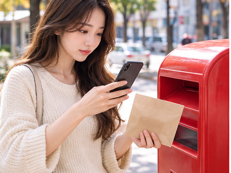 AI 생성 예시 이미지: 우체통은 어디서나 이용할 수 있을까